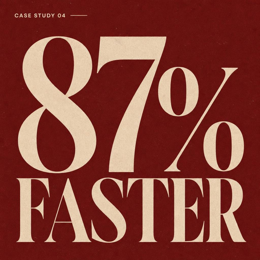 Carosello 87% Faster
